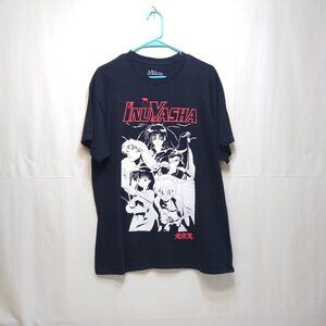 InuYasha Japanese Graphic Anime Tee Short Sleeve t-shirt 2009 Vintage